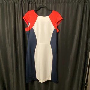 Ronni Nicole Colorblocked Sheath Dress